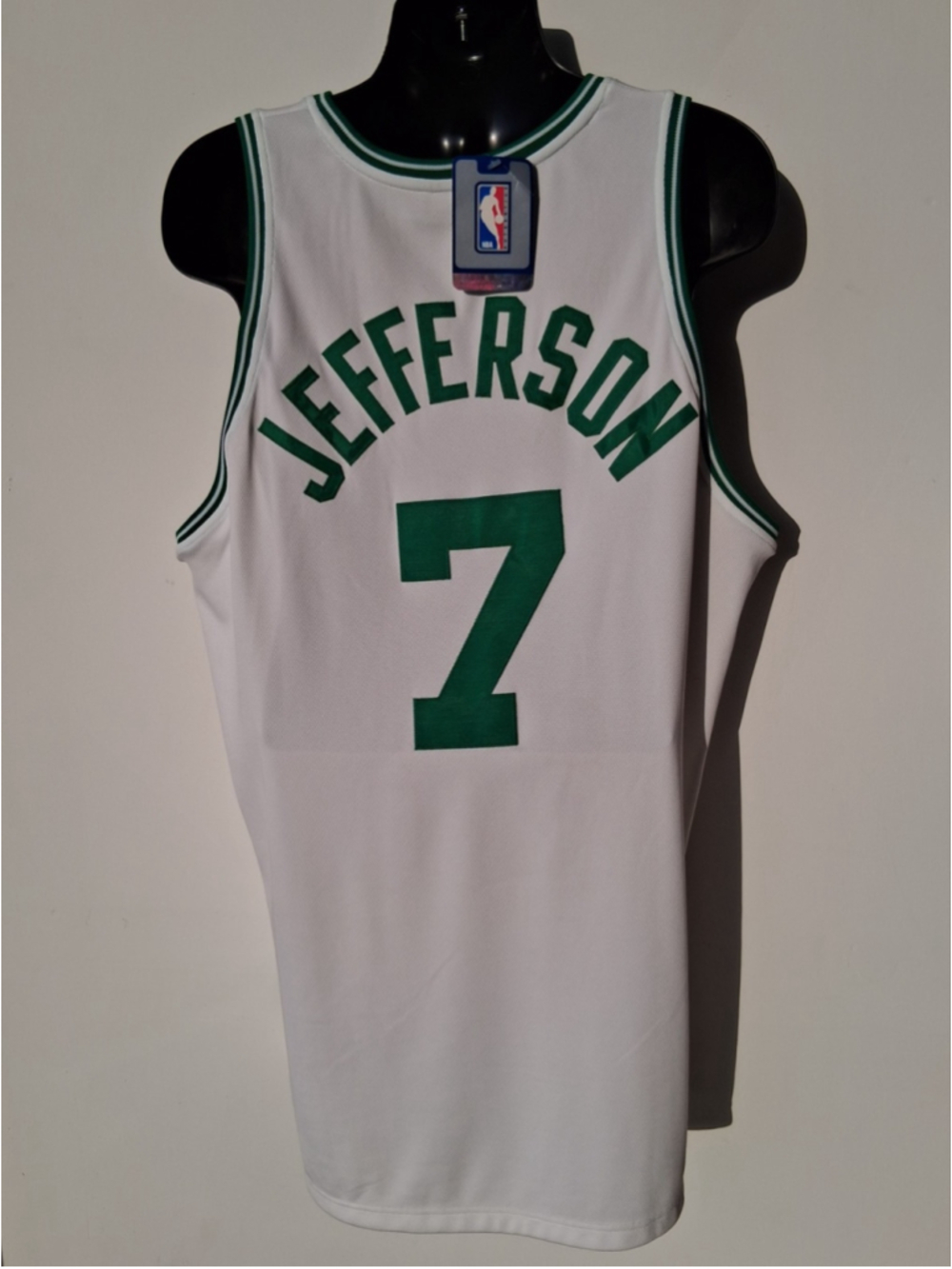 VTG Boston Celtics Al Jefferson Sz 48 XL NBA Jersey Reebok Signed Autograph NEW - Picture 4 of 10